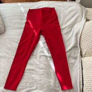 Fabletics Red Capri Leggings